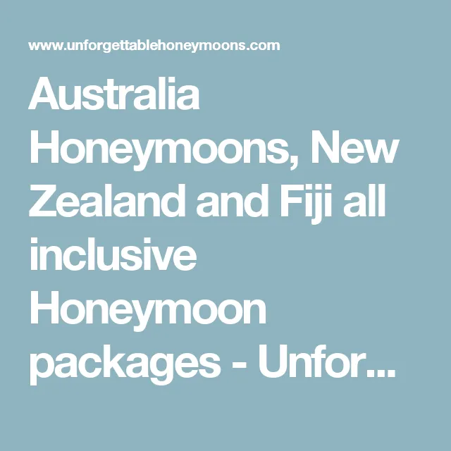 7725 new zealand honeymoon