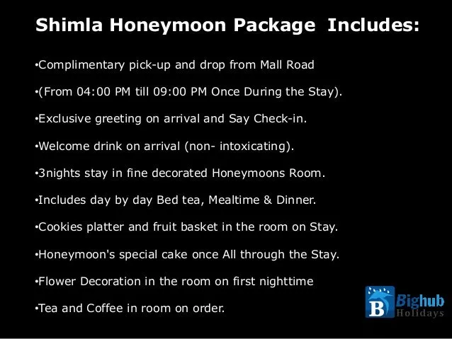 7763 couple shimla package