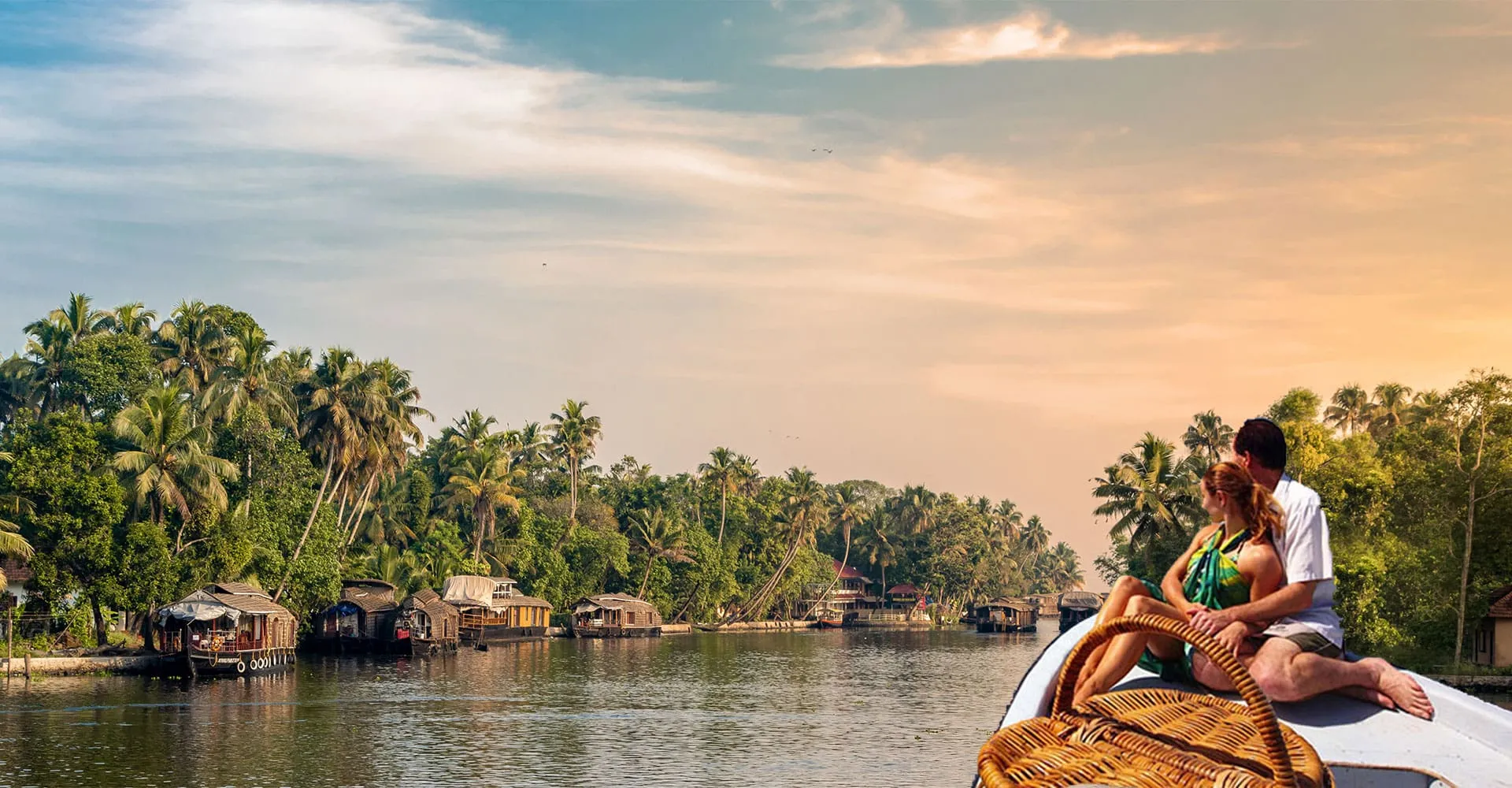 7977 kerala backwaters houseboat