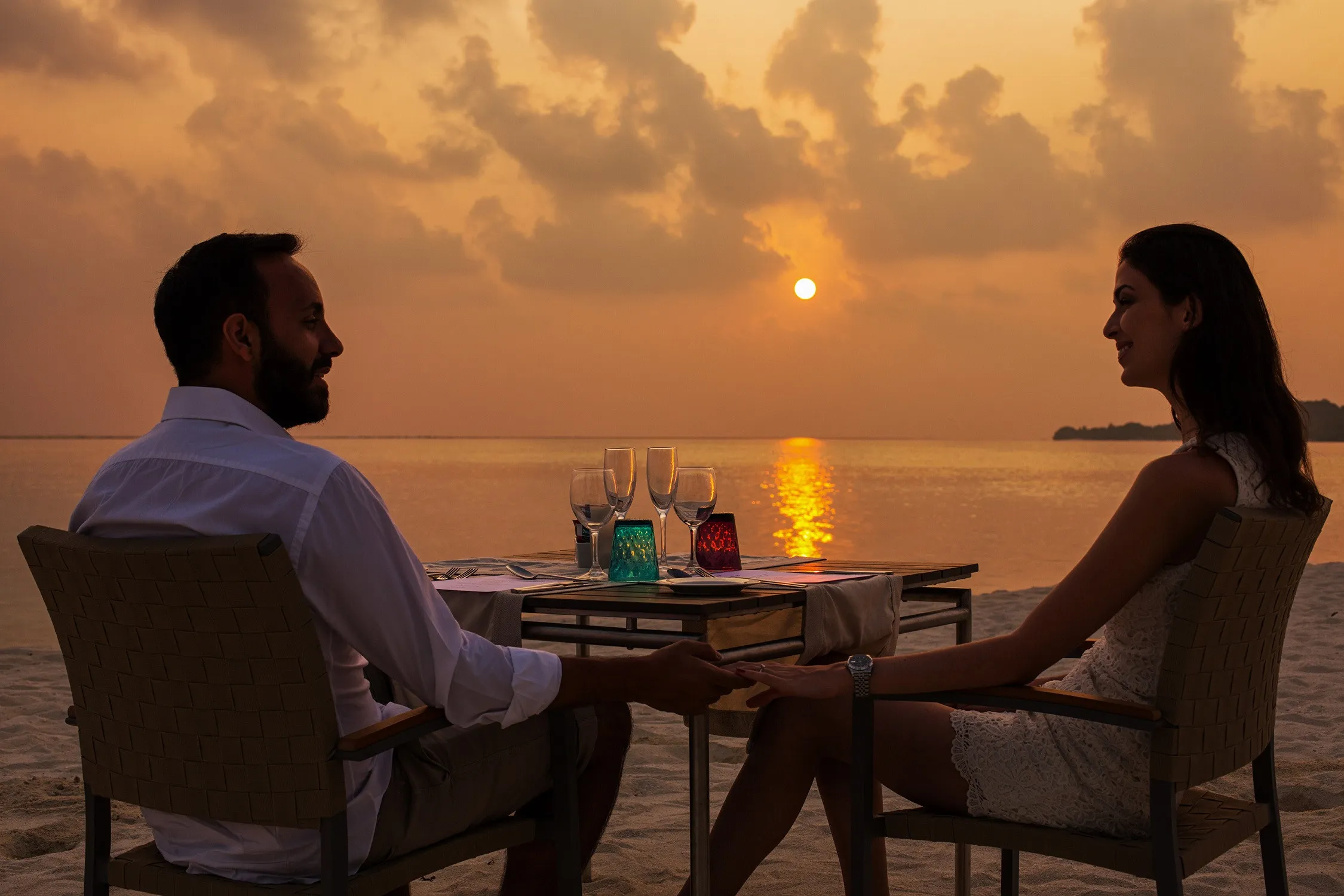 8073 private beach dinner maldives